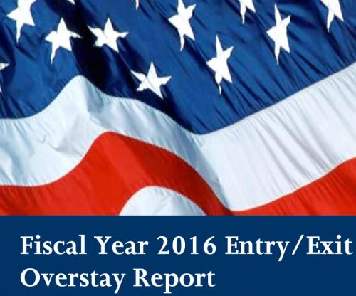 2016财年出入境逾期滞留报告